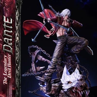 【預購】鬼泣3 但丁雕像 X X-SOLO1