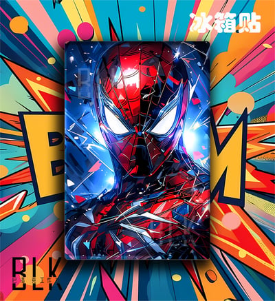 【預購】Marvel漫威《賽博蜘蛛人》動漫裝飾畫&冰箱貼 X 巴洛克工作室3