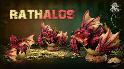 【預購】魔物獵人 初生龍蛋系列 雄火龍&蒼火龍&銀火龍&雌火龍&櫻火龍&金火龍 X Dragon Realm9