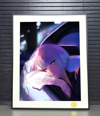 【預購】賽博朋克邊緣行者《Lucy》動漫裝飾畫 X H2工作室3