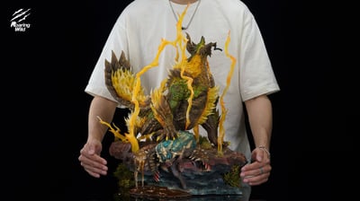 【預購】魔物獵人 雷狼龍系列 雷狼龍&獄狼龍&金雷公雷狼龍 X Roaring Wild21