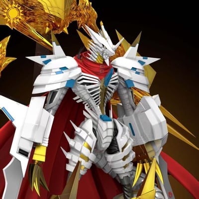 【預購】數碼寶貝 傑斯獸 X 太陽模玩5