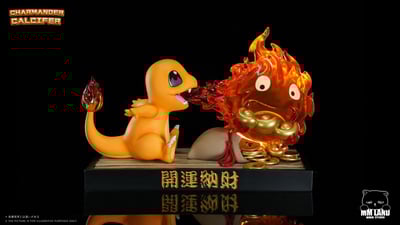 【現貨秒發】宮崎駿+寶可夢 開運納財 小火龍&卡西法夢幻聯動 X MMLAND喵喵島3