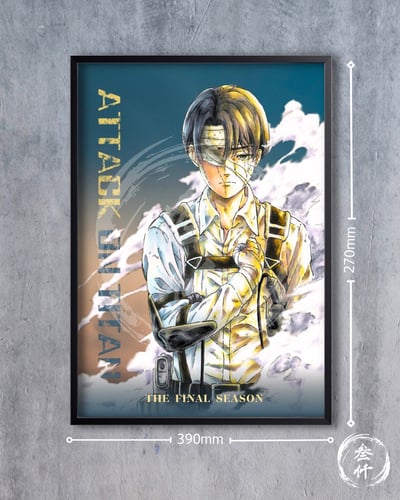 【預購】進擊的巨人《心臓を捧げた結末》裝飾畫 X 3000painring繪製2