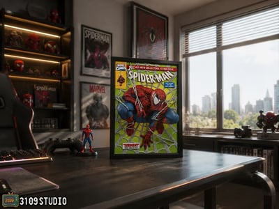 【預購】Marvel漫威 立體壁畫雕像 蜘蛛人漫畫封面 X 3109工作室2