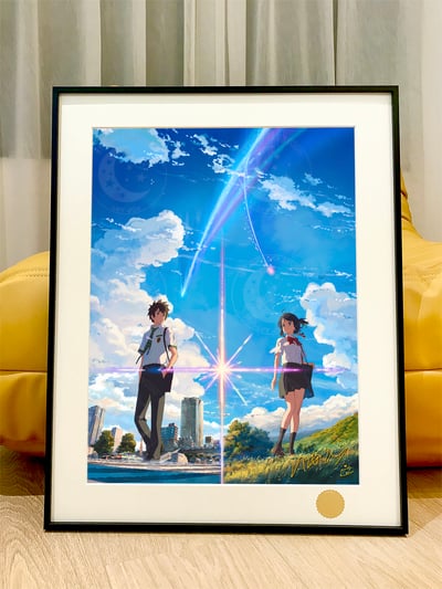 【預購】《你的名字》新海誠 動漫裝飾畫 X 星空工作室6