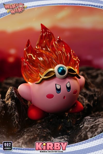 【代購】任天堂 星之卡比 圖鑒大集合第二彈 火焰卡比 X WAKUWAKU7
