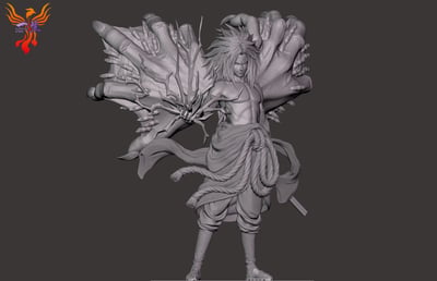 【補款】火影忍者 咒印佐助 X 一生工作室3