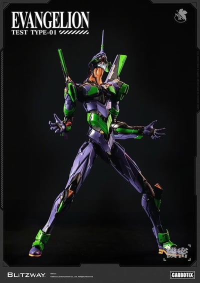【預購】Eva新世紀福音戰士 可動人偶 BW-CA-11801&BW-CA-11802 Eva初號機 X BLITZWAY4