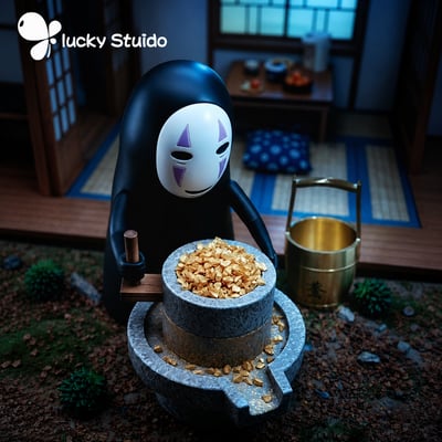 【售罄展示追加請私訊客服@toystationtw】宮崎駿 有錢能使鬼推磨 X Lucky-Studio1