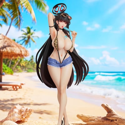 【預購】蔚藍檔案 沙灘調月 X Bust-Studio1