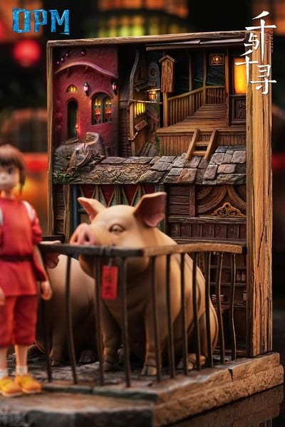 【預購】宮崎駿 浮雕立繪系列001-千與千尋 X OPM-Studio7