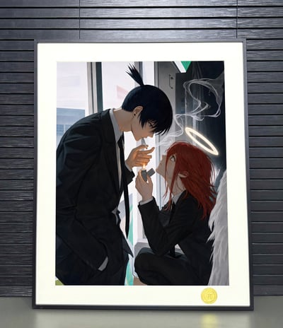 【預購】鏈鋸人《早川秋天使惡魔》動漫裝飾畫 X H2工作室3