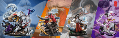 【現貨秒發】犬夜叉 A+級雕像 神樂 X TY天元7