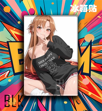 【預購】刀劍神域《亞絲娜日常》動漫裝飾畫&冰箱貼 X 巴洛克工作室3