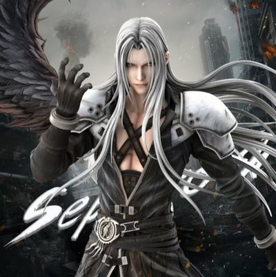 【現貨秒發】最終幻想VII 雙比例 賽菲羅斯 X Hunter Fan(HF)1