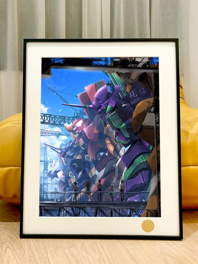 【預購】Eva《機甲庫》動漫裝飾畫 X 星空工作室3