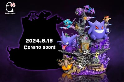 【現貨秒發】寶可夢 鬼系幽靈屋 耿鬼 X EGG阿蛋小作坊10