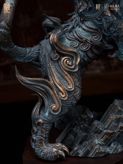 【預購】四神之印・白虎 黑金塗裝版 X 末那末匠 ＆竹谷隆之11