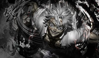 【現貨秒發】鬼滅之刃 風柱 不死川實彌 X U-King4