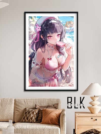 【預購】鳴潮《千咲》動漫裝飾畫&冰箱貼 X 巴洛克工作室2