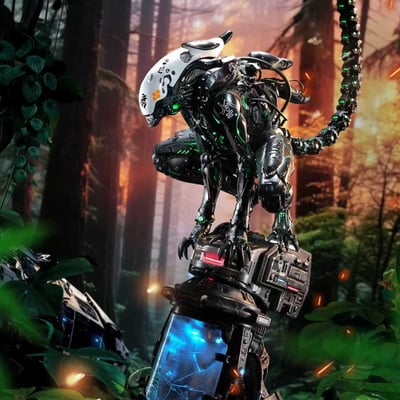 【售罄展示追加請私訊客服@toystationtw】《機械異形》X K9+Deep Tale1