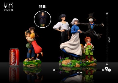 【預購】宮崎駿 CP系列002 霍爾的移動城堡五件套 X YH螢火5