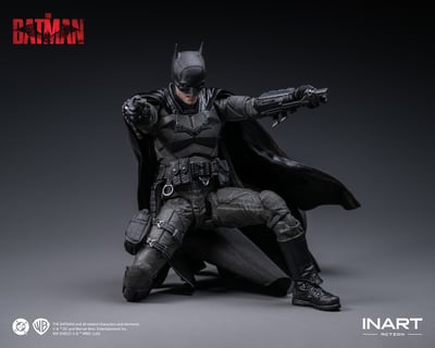 【預購】《新蝙蝠俠》-蝙蝠俠可動人偶 Hg M0006 X INART12