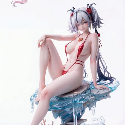 【售罄展示追加請私訊客服@toystationtw】明日方舟 泳裝系列 椿•水境之夏 X 璃月工作室1