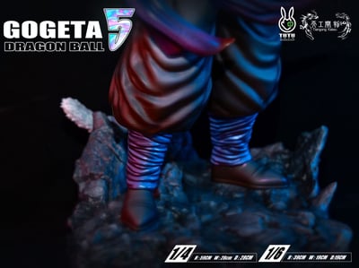 【預購】七龍珠 賽亞人合體5 貝吉特&悟吉塔 X TG天工開物+兔塗工坊8