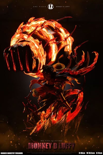【現貨秒發】海賊王 全形態共鳴第四彈 雙版本 三檔業火魯夫 X LZ-Studio5