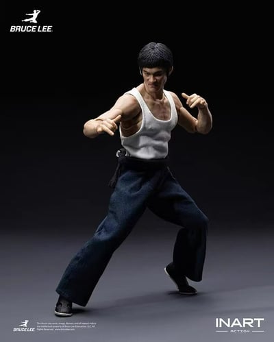 【預購】李小龍 雙版本 1/12可動人偶 X INART Action3