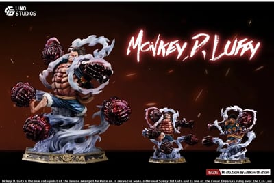 【預購】海賊王 26.5CM 四檔魯夫 X UNO工作室2