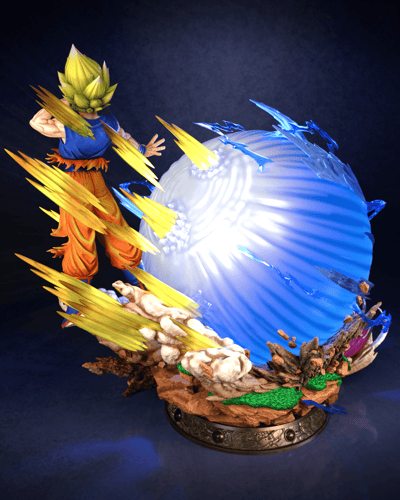 【預購】七龍珠Z 決勝元氣彈 孫悟空vs幼年布歐 X KD Collectibles7