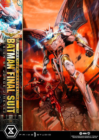 【預購】正義聯盟（漫畫版）蝙蝠俠終極戰甲 X Prime 1 Statue10