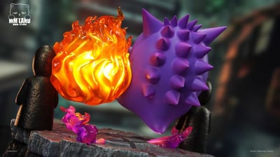 【現貨秒發】宮崎駿+寶可夢 耿鬼&卡西法夢幻聯動 X MMLAND喵喵島6