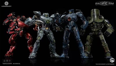 【預購】《環太平洋》合金可動塗裝完成品 尤里卡突襲者 X 重機形10