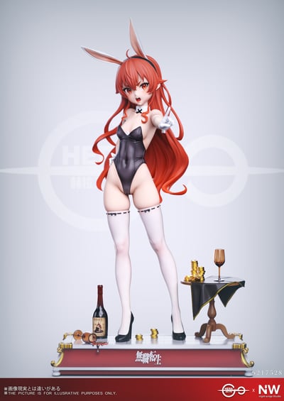 【售罄展示追加請私訊客服@toystationtw】無職轉生 雙比例 兔女郎艾莉絲 X Night Wing+HERA4