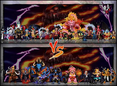 【預購】海賊王 鬼島決戰第三十彈 獸化黑色瑪利亞 X A+研究所4