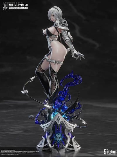 【預購】尼爾：自動人形 特異象限系列 寄葉2號B型  煉金特化裝備 X Dtalon Production 5周年紀念4