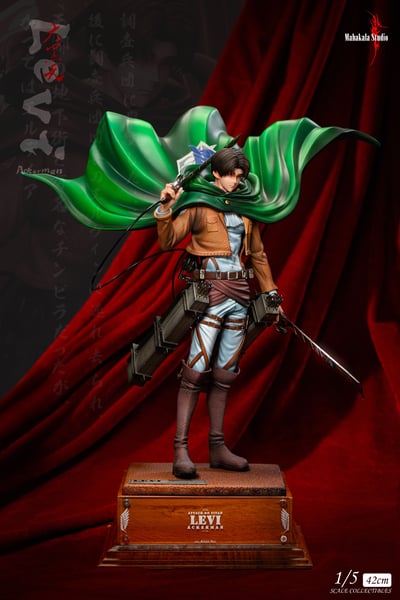 【預購】進擊的巨人 1/5藝術館系列 雙版本 里維-兵長 X Mahakala大黑天9