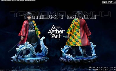 【預購】鬼滅之刃 共鳴系列第1-2彈 水柱義勇&蛇柱小芭內 X Aether art2