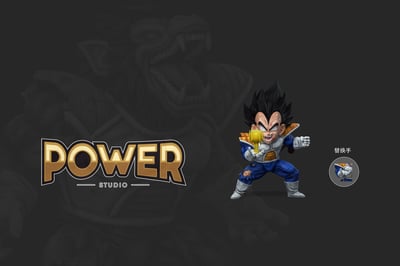 【預購】七龍珠 造月貝吉塔 X Power-Studio2