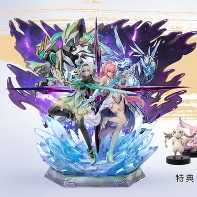 【預購】崩壞星穹鐵道+鳴潮 周年設計款 流螢&愛彌斯 X Ad alyn工作室1