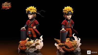 【售罄展示追加請私訊客服@toystationtw】火影忍者 雙版本 預言之子-鳴人 X Zzz-Studio9