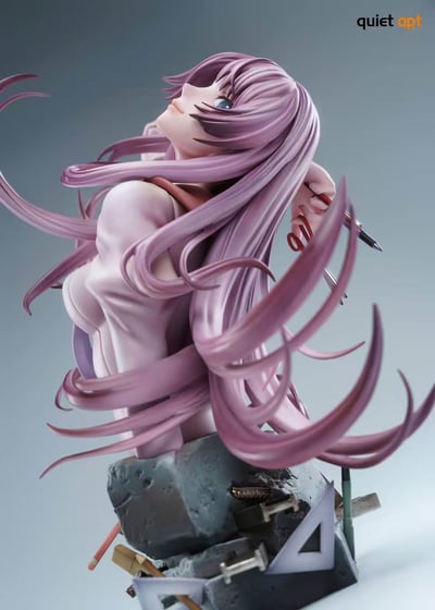 【預購】物語系列 胸像Art. 戰場原黑儀 X QuietArt7