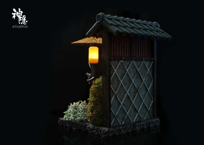 【售罄展示追加請私訊客服@toystationtw】宮崎駿 遇見系列 千與千尋-無臉男的雨夜心事 X 神隱工作室3