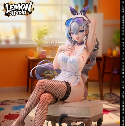 【預購】崩壞星穹鐵道 雙比例 塗鴉少女小狼-銀狼 X Lemon-Studio1