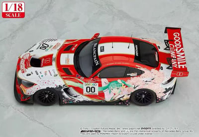 【售罄展示追加請私訊客服@toystationtw】Good Smile 初音未來 AMG 開幕戰痛車 車模 Ver. 再版 X GSC7