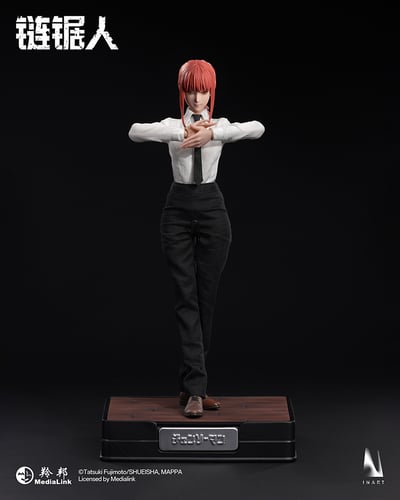 【售罄展示追加請私訊客服@toystationtw】《鏈鋸人》第一季 1/6收藏級可動人偶 真紀真 X INART8